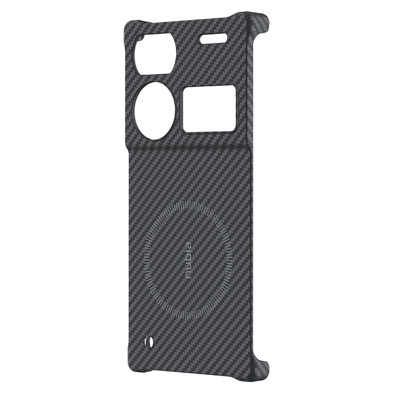 Карбоновый чехол Nubia Z60 Ultra Case чёрный