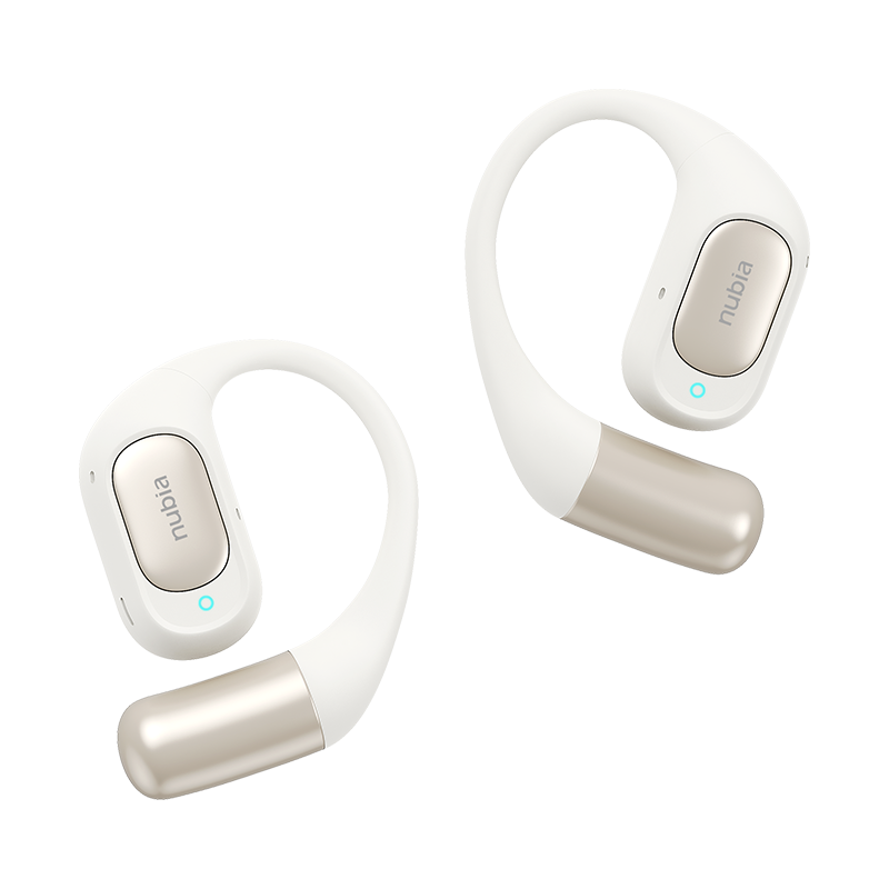 Беспроводные наушники Nubia LiveFlip белые