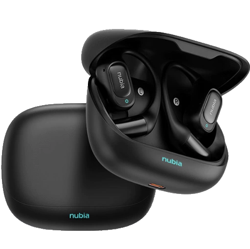 Беспроводные наушники Nubia LiveFlip чёрные